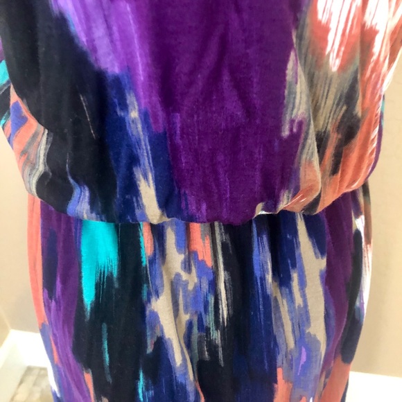 Jolie multi-colored Maxi Dress - Picture 3 of 5